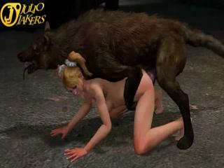 Experience Wild Erotic Adventures with Monster Fuck Girls Hentai 3D - Animal XXX!