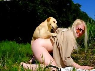 Shocking: Dog Fuck Leads to Unthinkable Act of Zoophilia on the Grass!